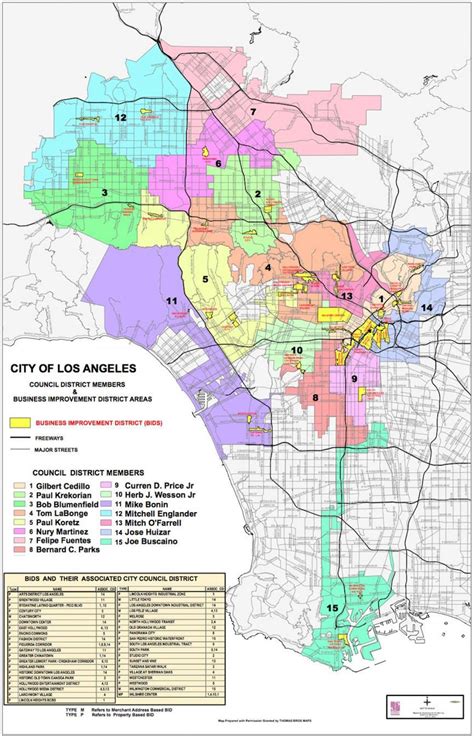 angeles city hall directory|Council Districts Map .